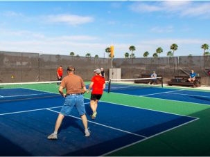 Pickleball courts