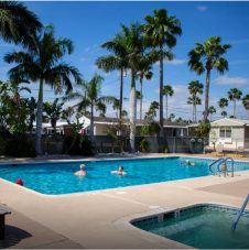 Spa and heated pool